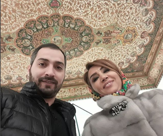 Elnarə Abdullayeva həyat yoldaşı ilə İranda - FOTOLAR