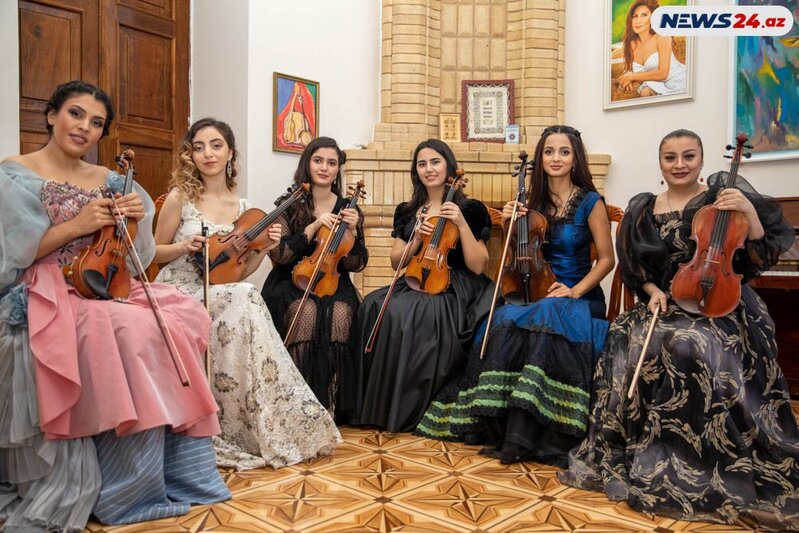 Fidan Hacıyeva Azərbaycanda ilk qadın orkestri yaratdı – FOTO - VİDEO