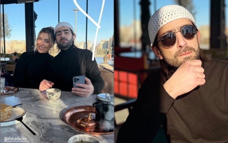 Elşad Xosenin ailə - Fotosu