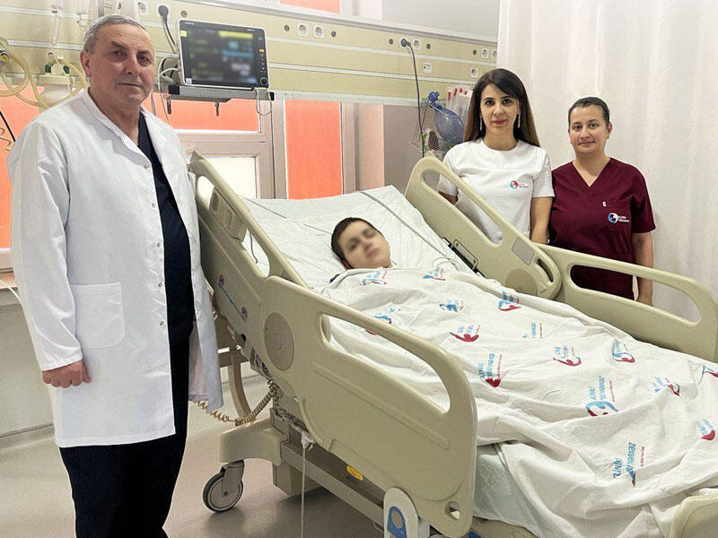 Qəzadan sonra 30 gün komada qalan xəstə ayıldı