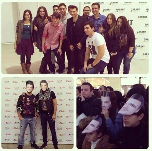 Emin Ağalarov sevənləri ilə görüşdü