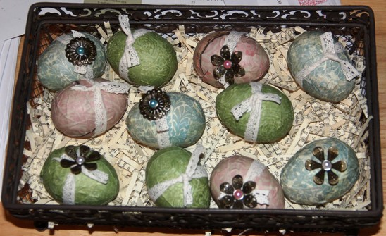 Yumurtalardan fərqli dekorasiya