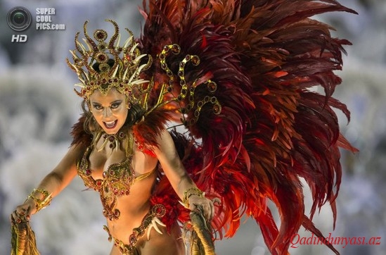 Braziliyada karnaval keçirilir - Fotolar