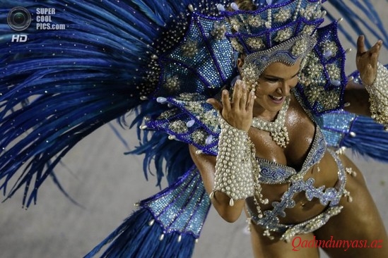 Braziliyada karnaval keçirilir - Fotolar