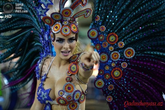 Braziliyada karnaval keçirilir - Fotolar