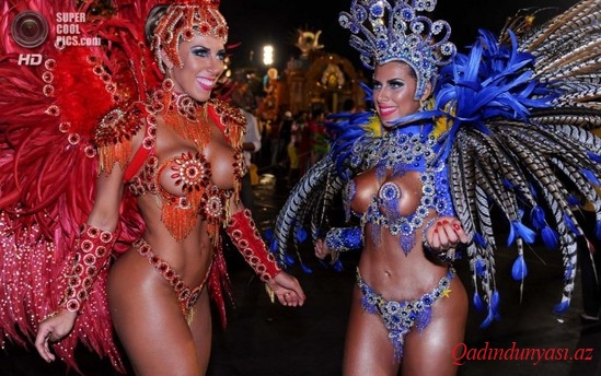 Braziliyada karnaval keçirilir - Fotolar