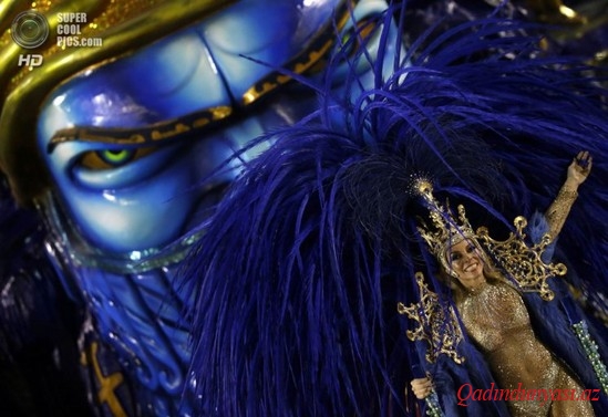 Braziliyada karnaval keçirilir - Fotolar