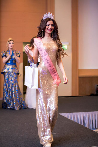 Azərbaycanlı gözəl "Miss Union"un qalibi oldu - FOTOLAR