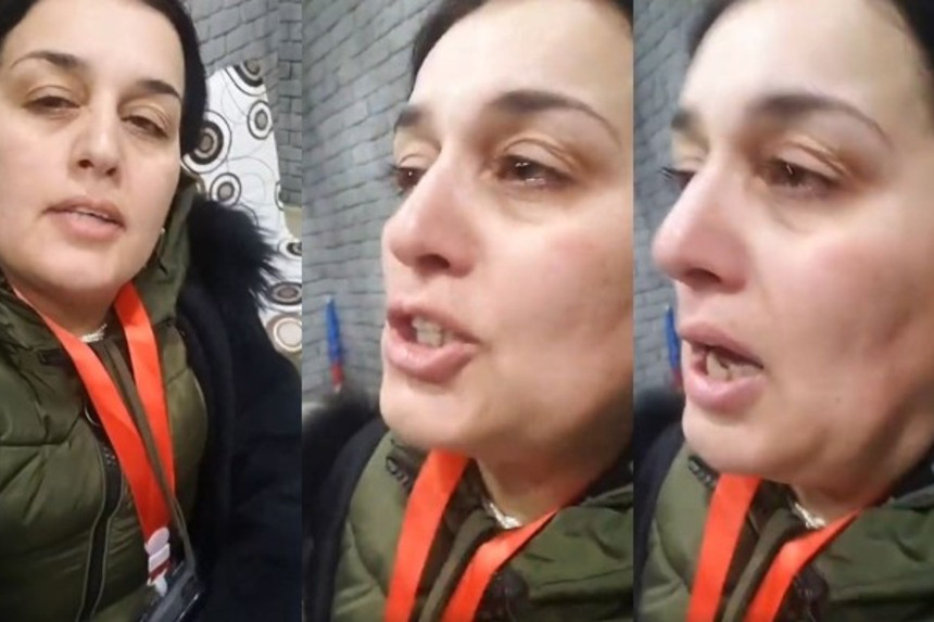 "Məni və bacımı döydülər" - Deputatlığa namizəd Elza ağladı