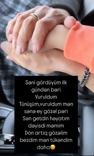Mən sənsiz tükəndim, qayıt!' - Röyaldan kədərli paylaşım