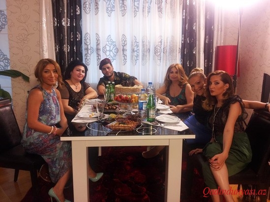 Ayanın evində qonaqlıq oldu