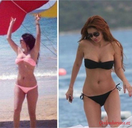 Ebru Poladın yaxta gəzintisi