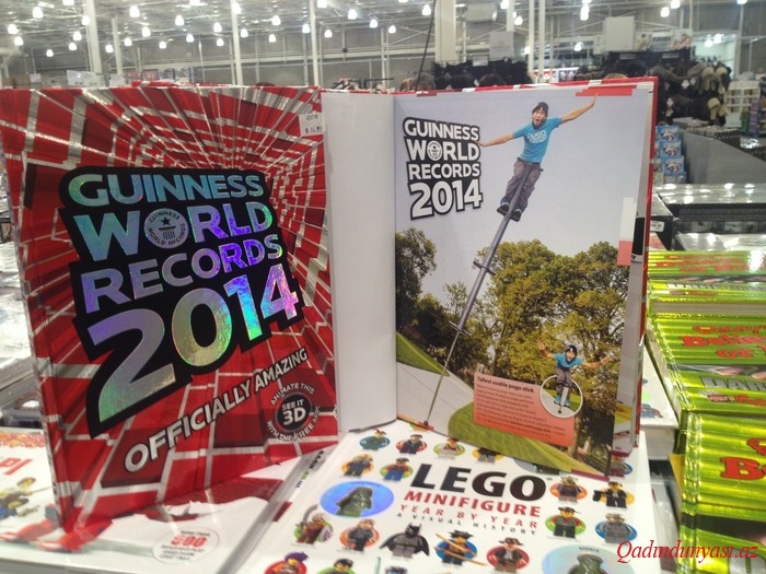 Ginnesin Rekordlar Kitabı"nın 2014-ci il üçün nailiyyətləri