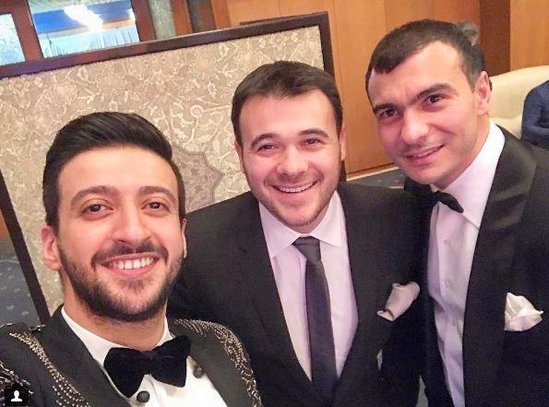 Leyla Əliyeva və Emin Bakıda toyda - FOTOLAR