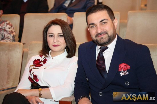 Rəşad İlyasov xanımı ilə konsertdə - FOTOLAR