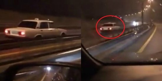 Bakıda daha bir KAMİKADZE: bu dəfə taksi sürücüsü ölümə sürdü (VİDEO)