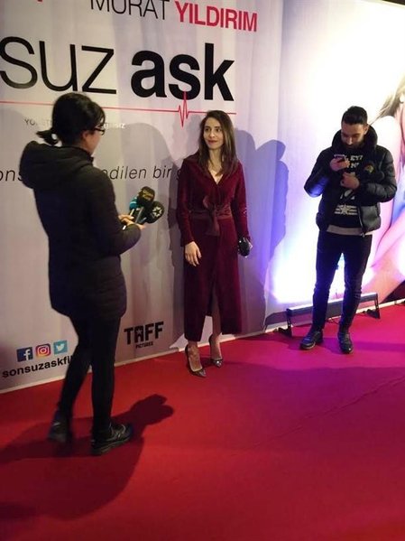 Fahriye və Muradın filminin təqdimatında nələr oldu? - FOTOLAR
