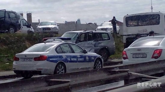 SON DƏQİQƏ! Bakıda avtobus ağır qəza törətdi - YARALILAR VAR