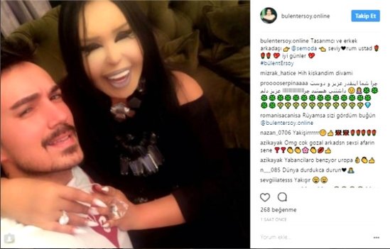 Bülent Ersoyun yeni sevgilisi ilə fotosu yayıldı (FOTO)