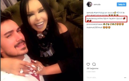 Bülent Ersoyun yeni sevgilisi ilə fotosu yayıldı (FOTO)