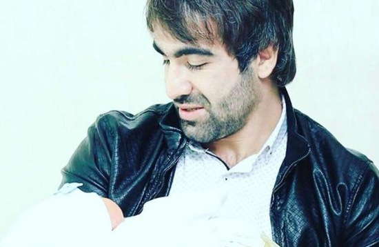 Bu da Rafael Ağayevin yeni doğulan oğlu - FOTO