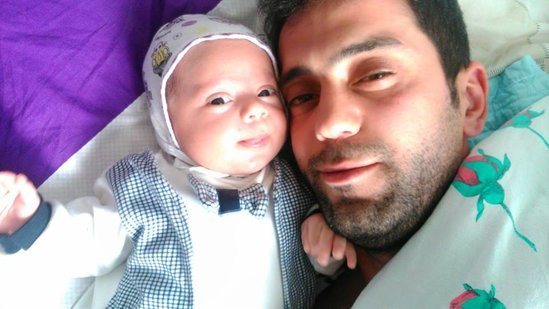 İntihar edən Elgünün 2 yaşlı oğlu ilə bu FOTOLARI ÜRƏK DAĞLADI