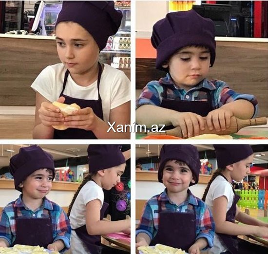 Bu da Mananın özündən gözəl qızı və oğlu - VİDEO + FOTOLAR