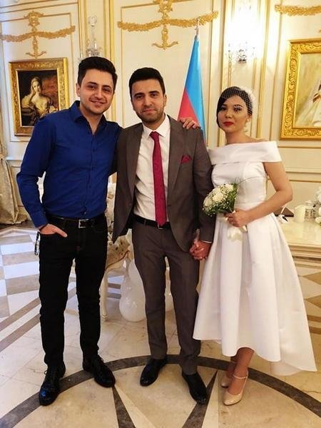 Azərbaycanlı aparıcı ikinci dəfə evləndi - BU DA TOYDAN FOTOLAR
