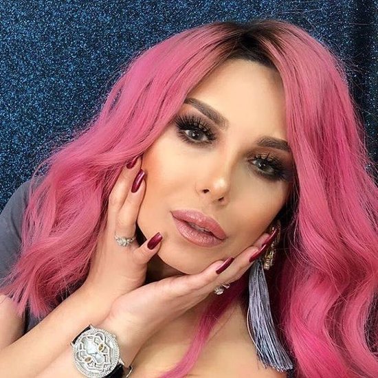 Günelin çəhrayı saçları bəyənilmədi - Video+fotolar