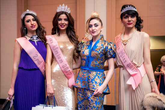 Azərbaycanlı gözəl "Miss Union"un qalibi oldu - FOTOLAR