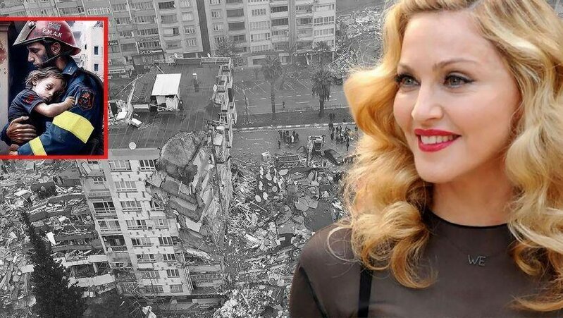 Madonna Türkiyəyə dəstək oldu – FOTO