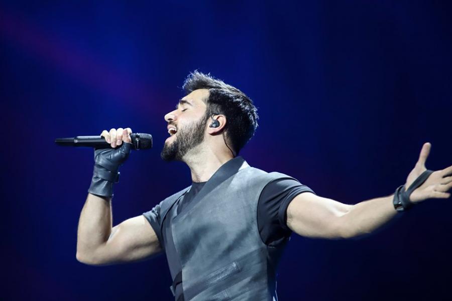 Çingiz "Eurovision"da ilk məşqini etdi - Fotolar+Video