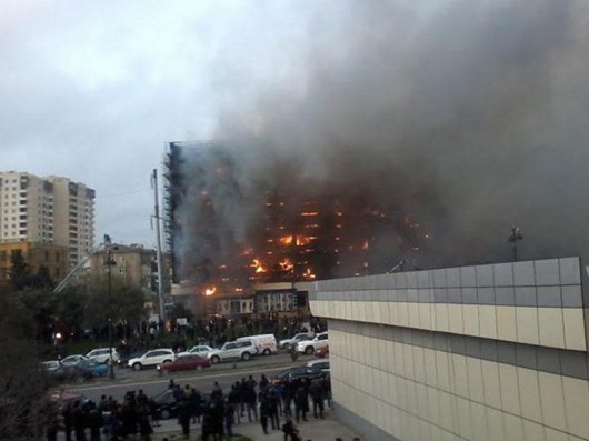 Xətaidə yanan binaya görə tutulanlar azadlığa buraxıldılar