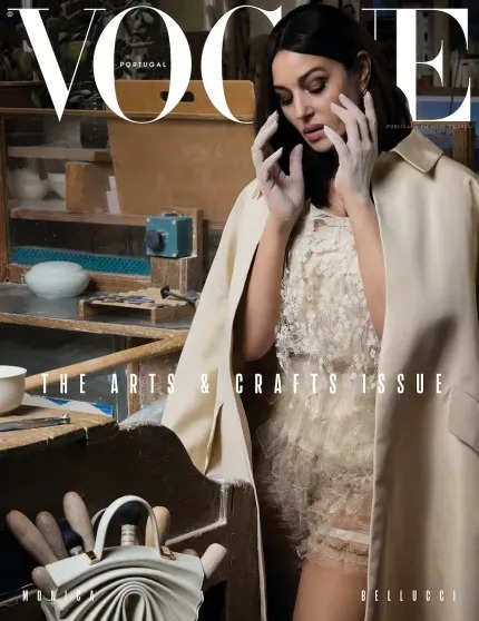 60 yaşlı Monika Belluççi 'Vogue' jurnalının üz qabığında