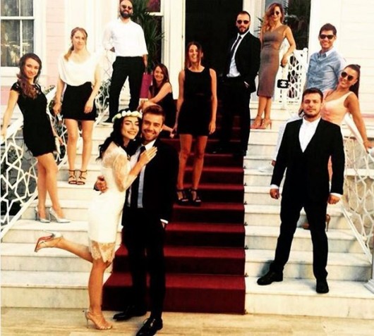 Murad Dalkılıç və Merve Boluğurun toyundan - FOTOLAR