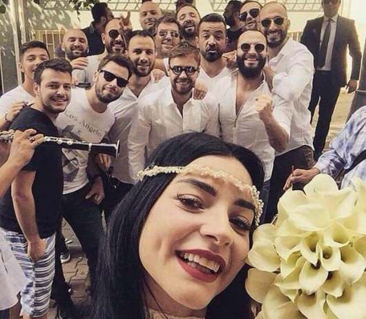 Murad Dalkılıç və Merve Boluğurun toyundan - FOTOLAR