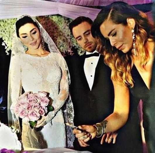 Murad Dalkılıç və Merve Boluğurun toyundan - FOTOLAR