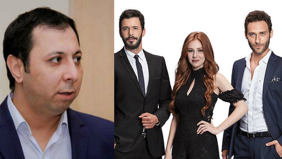 Elməddin Türkiyənin ən reytinqli serialının aktyorları ilə baş rolda - FOTO