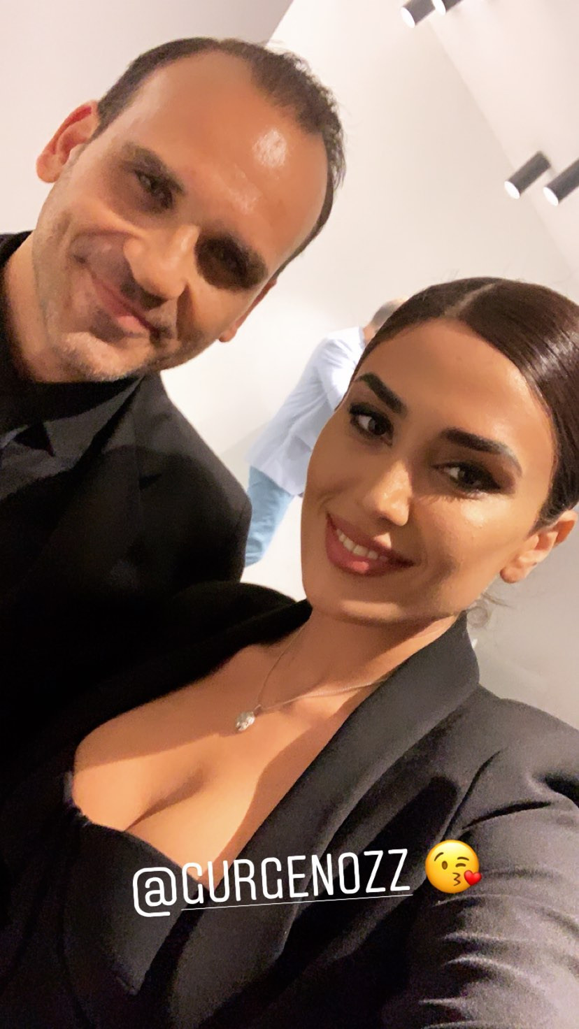Pərvin Abıyeva dərin sinə dekoltəsi və qısa libası ilə türkləri heyran etdi - FOTO