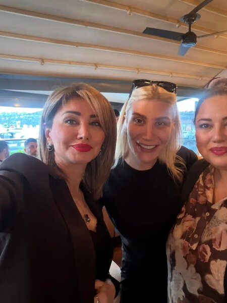 Aytən Səfərova Rafet El Roman və İrem Derici ilə - FOTOLAR