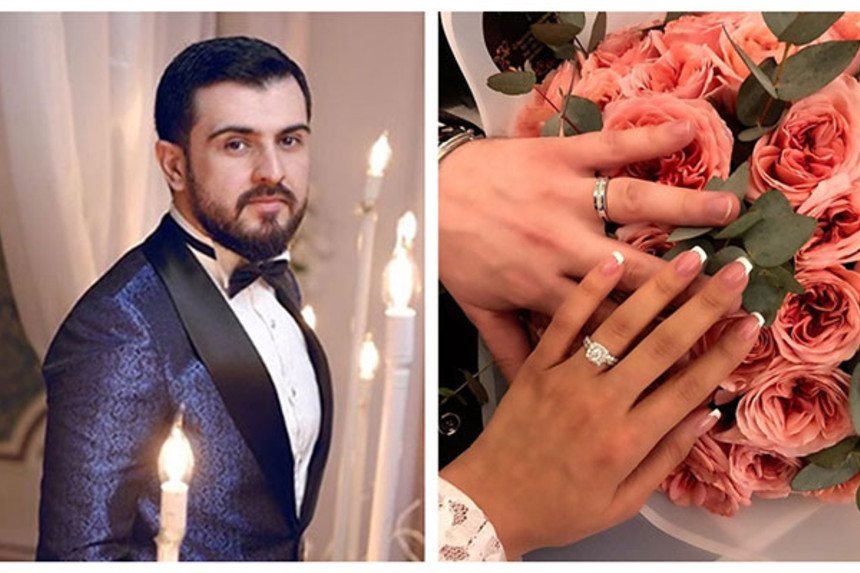Azərbaycanlı aparıcı nişanlandı - FOTO
