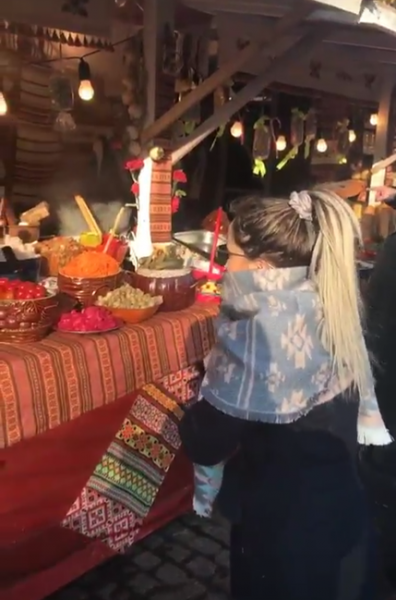 Ukraniyada Yeni ili qarşılayan GÜNAY İBRAHİMLİ