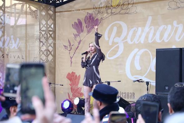 Aleyna Tilki Bakıda konsert verdi - FOTO/VİDEO