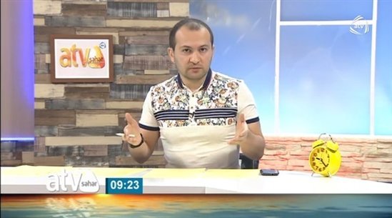ATV-ni aparıcısı Turan Şeyxin qudasını təhqir etdi: "Batırdı" - VİDEO