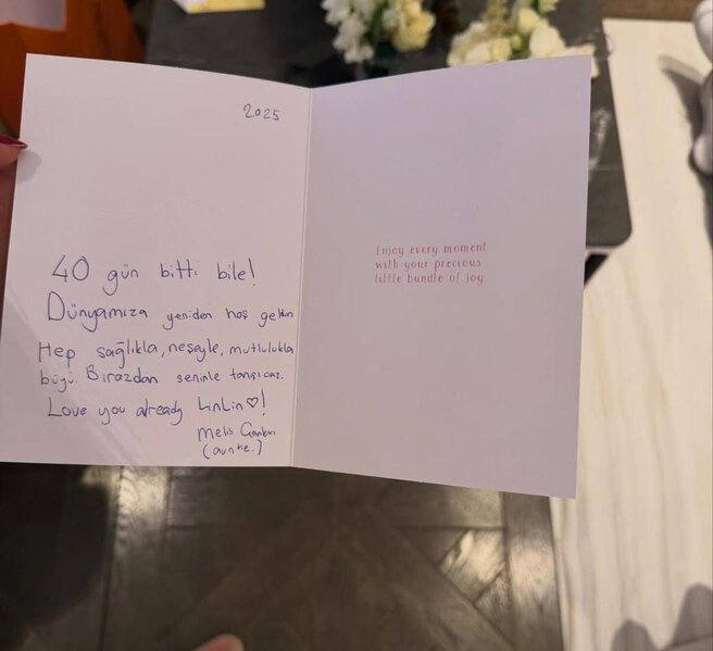 Sibel Can nəvəsinə mövlud oxutdu - FOTOLAR