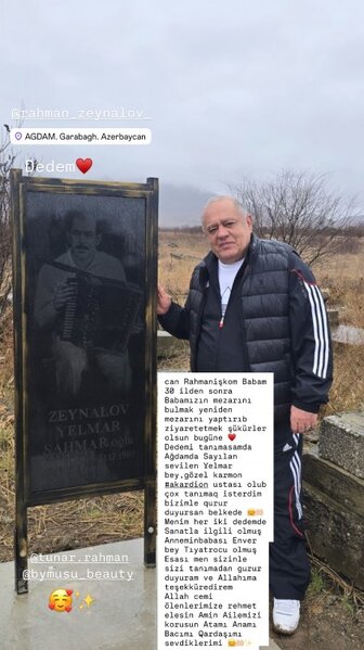 Atam 30 il sonra babamın məzarını tapıb