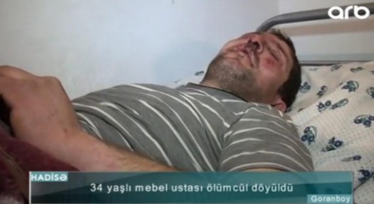 Huşunu itirənə qədər döyülən Goranboy sakininin ŞOK GÖRÜNTÜLƏRİ yayıldı - VİDEO + FOTOLAR