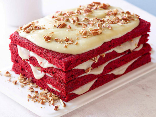 Qırmızı velvet keks - RESEPT