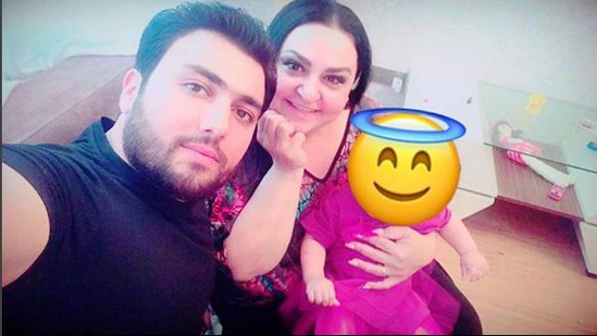 Bu da "Toppuş bacı" qızı ilə - FOTO