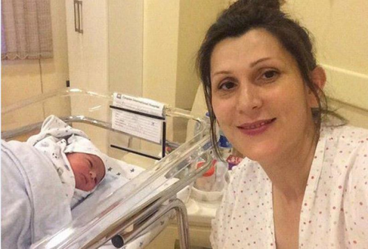 4-cü dəfə ana olan xalq artisti yeni doğulan körpəsi ilə - FOTOLAR
